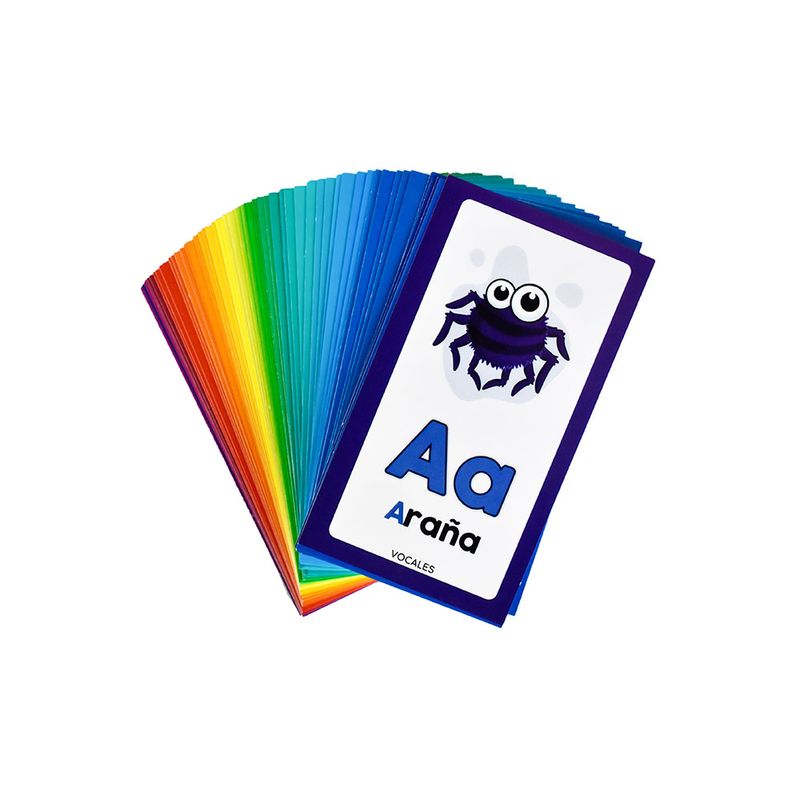 53429 - TARJETA EDUCATIVA ABECEDARIO C/60 PIEZAS