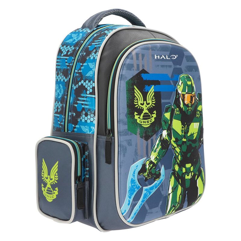 54301 - MOCHILA PRIMARIA HALO GRIS