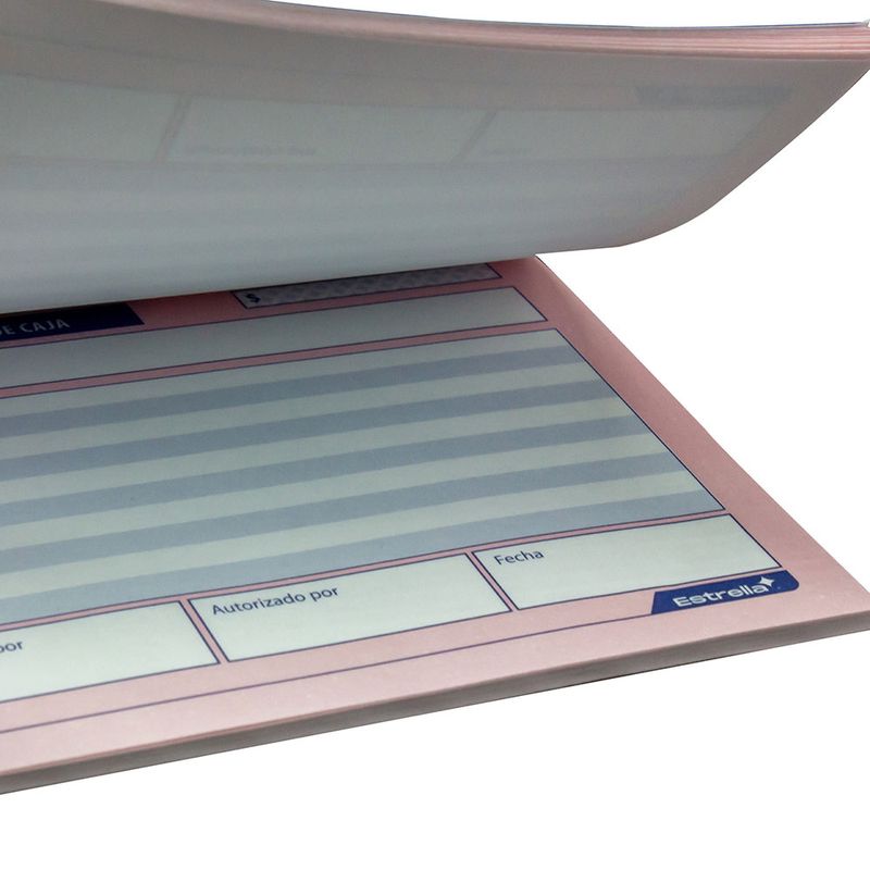 53141 - BLOCK VALE PROV CAJA 1/4CTA C/50HJS