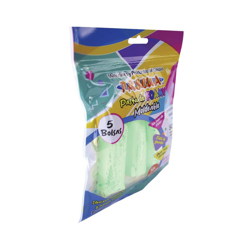 52683 - FOAMY MOLDEABLE MENTA MACARRON 50GRS PASCUA