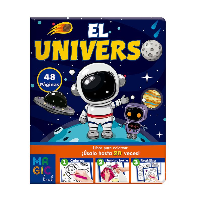 52754 - LIBRO COLOREAR MAGICO UNIVERSO