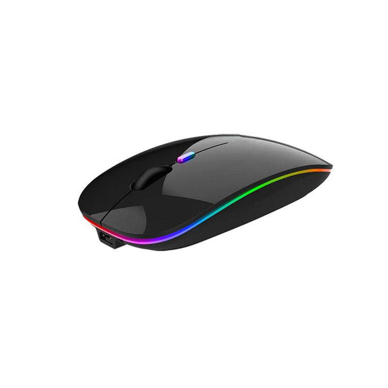 54871 - MOUSE INALAMBRICO RECARGABLE NEGRO