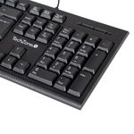 54773 - TECLADO ALAMBRICO TECHZONE QWERTY USB WIN/MAC
