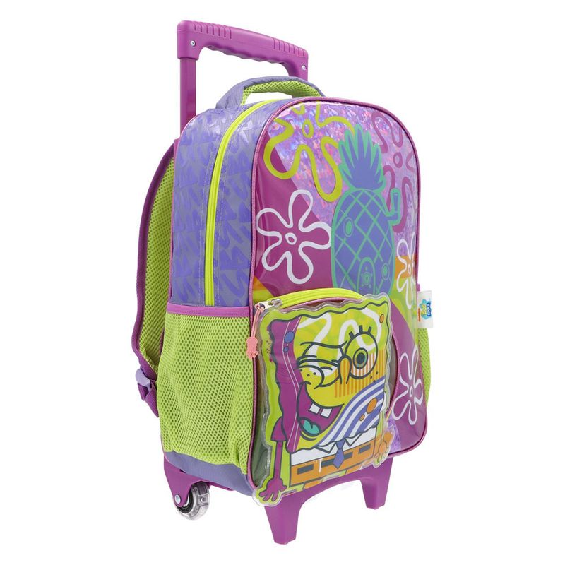 54260 - MOCHILA CON RUEDAS PRIMARIA BOB ESPONJA