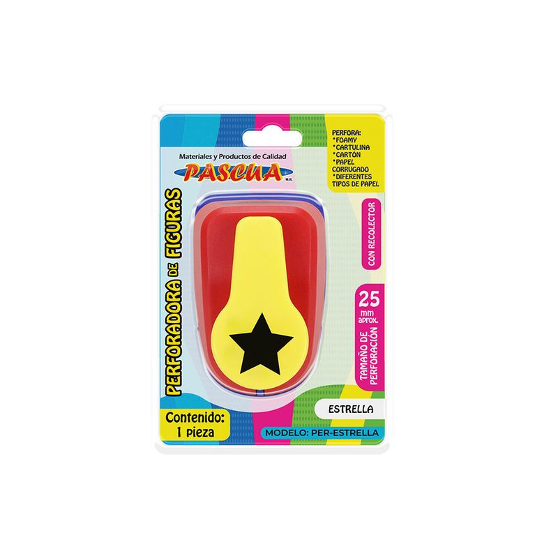 53236 - PERFORADORA DE ESTRELLA DE 25MM PASCUA