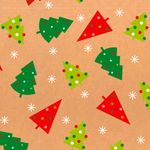 53865 - PAPEL KRAFT PARA ENVOLTURA NAVIDAD ROLLO C/2 DIPAK
