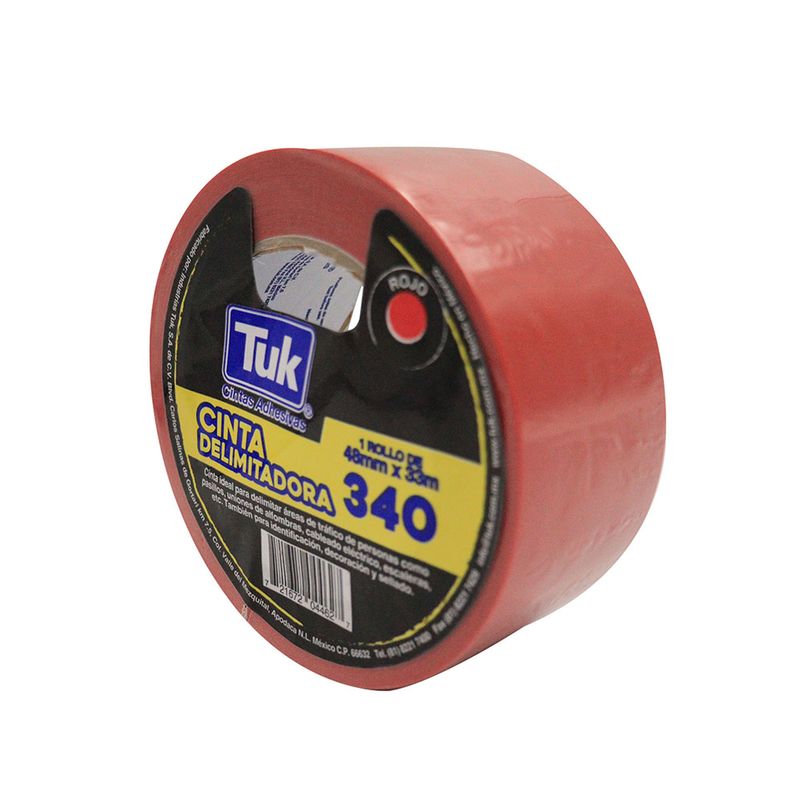 55198 - CINTA DELIMITADORA DE AREA 340  48X33M ROJA