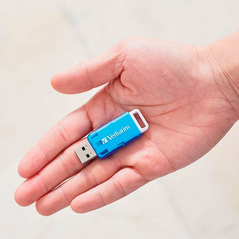 55232 - KIT 3 MEMORIAS USB 32GB VERBATIM USB 2 0 SEAGLASS