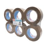 55229 - CINTA DE EMPAQUE ACRILICA CANELA 48X150M TUK