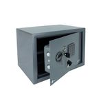 55089 - CAJA FUERTE ELECTRONICA GRIS 35CMX25CMX25CM