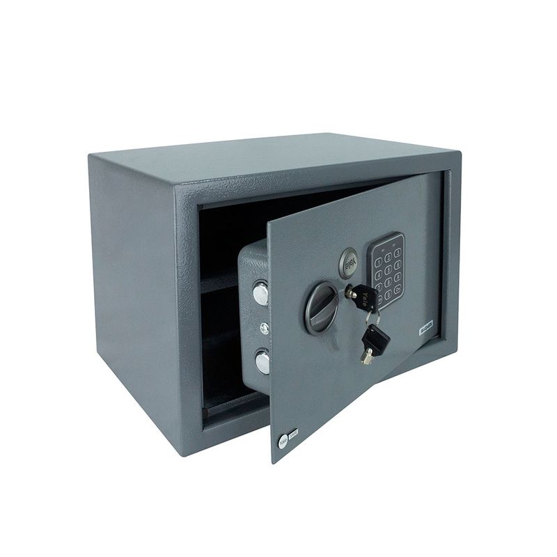 55089 - CAJA FUERTE ELECTRONICA GRIS 35CMX25CMX25CM