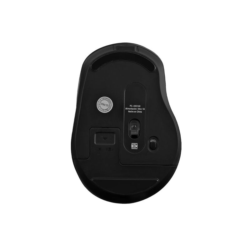 55293 - MOUSE INALAMBRICO RECARGABLE SILENCIOSO CLIX NEGRO