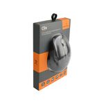 55294 - MOUSE INALAMBRICO RECARGABLE SILENCIOSO CLIX NEGRO