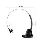 55335 - AUDIFONOS DIADEMA CON MICROFONO INALAMBRICO MONOAURAL