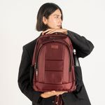55379 - MOCHILA BACKPACK COMFORT P/LAPTOP 15 6" - 17", MORADO