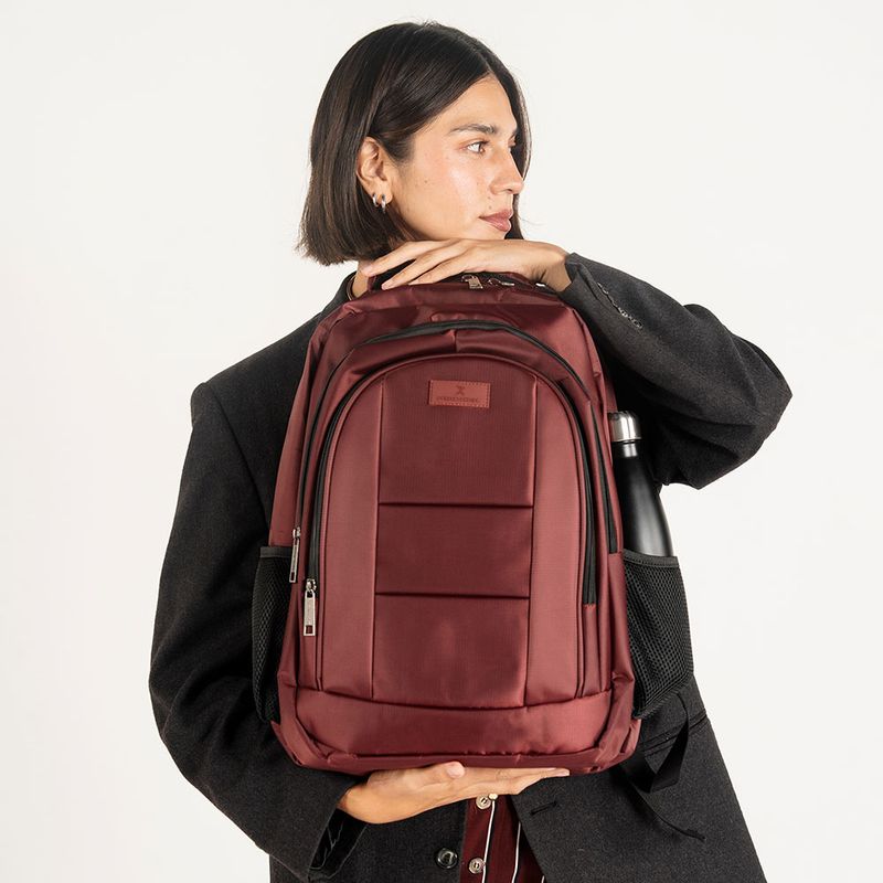 55379 - MOCHILA BACKPACK COMFORT P/LAPTOP 15 6" - 17", MORADO