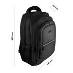 55365 - MOCHILA BACKPACK ESSENTIAL P/LAPTOP 15 6" - 17", NEGRO