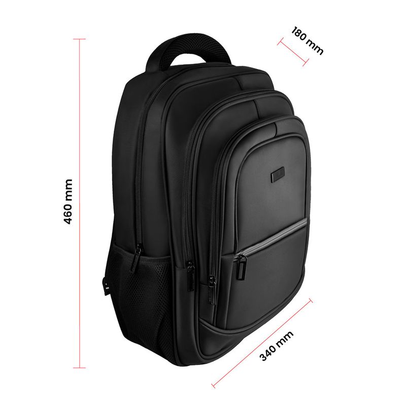 55365 - MOCHILA BACKPACK ESSENTIAL P/LAPTOP 15 6" - 17", NEGRO