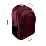 55377 - MOCHILA BACKPACK COMFORT P/LAPTOP 15 6" - 17", MORADO