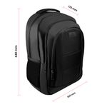 55383 - MOCHILA BACKPACK COMFORT P/LAPTOP 15 6" - 17", NEGRO
