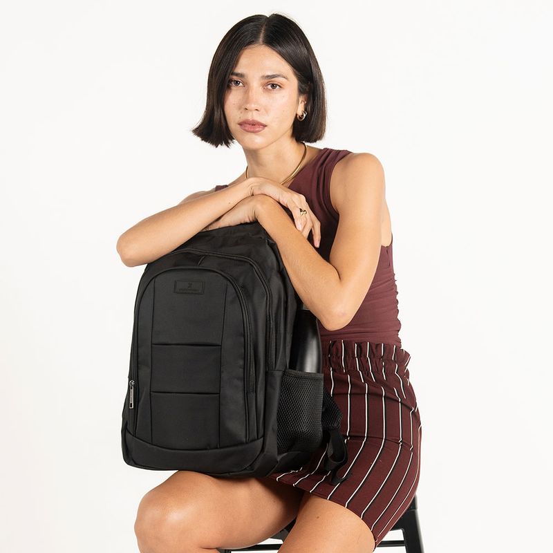 55385 - MOCHILA BACKPACK COMFORT P/LAPTOP 15 6" - 17", NEGRO