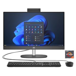 Computadora All In One Hp Pro One 245 G10, Ryzen 7 7730U, 8Gb Ram, 512Gb Ssd, 23.8" Fhd, Win11 Home A09F4La