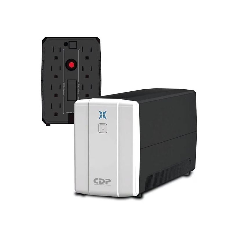 55494 - NO BREAK CDP R-UPR 508, 500VA/250W, 8 CONTACTOS, 300 JOULES