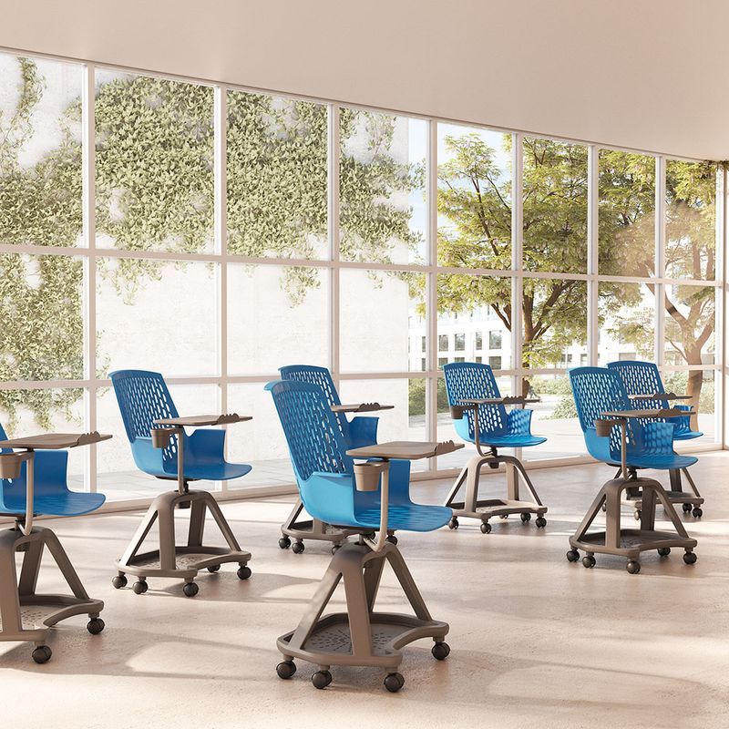 55610 - SILLA DE CAPACITACION CON RUEDAS BLOW