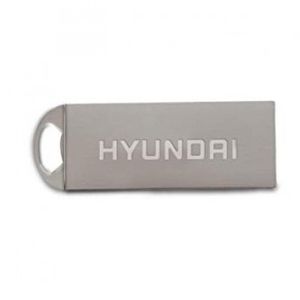 Memoria Usb Hyundai U2Bk/16, Plata, 16 Gb, Usb 2.0 U2Bk/16