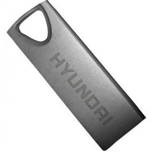 Memoria Usb Hyundai U2Bk/16Gasg, Gris, 16 Gb, Usb 2.0, 10 Mb/S, 3 Mb/S U2Bk/16Gasg