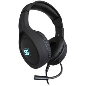 Diadema Gamer Vorago Hs-501, Pc/Juegos, Negro, Alámbrico, 3.5 Mm (1/8") + Usb, 2.2M Hs-501