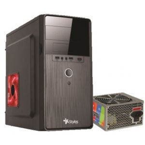 Gabinete Stylos Stpgac5B, Gabinete, Micro Atx/ Micro Itx, Negro Stpgac5B