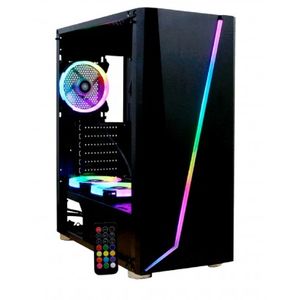 Gabinete Gaming Atx Yeyian Armageddon 2200, Gabinete, Atx, Negro / Multicolor Yga-68809