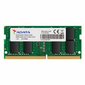 Memoria Ram Adata Ad4S32008G22-Sgn, 8 Gb, Ddr4, 3200 Mhz, So-Dimm Ad4S32008G22-Sgn