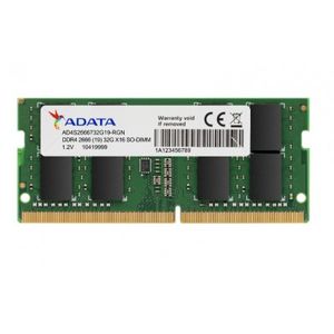 Memoria Adata Ad4S26668G19-Sgn, 8 Gb, Ddr4, 2666 Mhz, So-Dimm Ad4S26668G19-Sgn