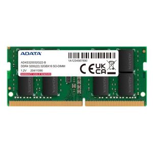 Memoria Ddr4 De 32Gb Sodimm 3200Mhz Adata Ad4S320032G22-Sgn Ad4S320032G22-Sgn