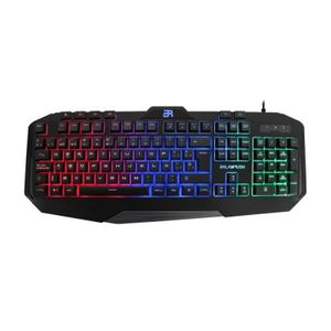Teclado Gaming Gunfire Balam Rush Teclas Macr Balam Rush Br-929639, Usb, Negro Br-929639