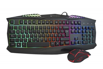 25443 - Kit de teclado y mouse gaming Naceb Technology NA-617