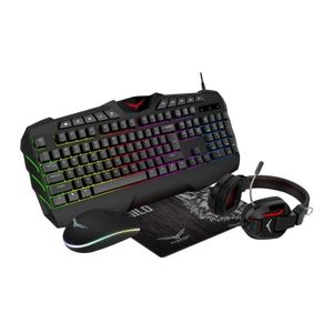 Kit Gamer 4 En 1 Naceb Technology Na-0934, Usb, Juego, 1000 Dpi Na-0934