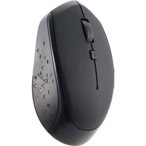 Mouse Acteck Ac-916462, Negro, 3 Botones, Rf Inalámbrico, Óptico, 1600 Dpi Ac-916462