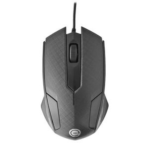 Mouse Easy Line, Negro, Óptico, 1200 Dpi El-994121