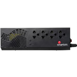 Regulador Smartbitt Sbavr1200S, 4, Negro, 1200 Va, 600 W Sbavr1200S