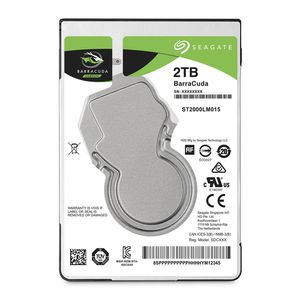 Disco Duro Seagate St2000Lm015, 2 Tb, Sata, 5400 Rpm, 2.5 Pulgadas St2000Lm015