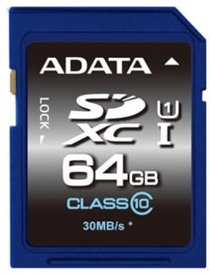 30198 - Memoria SD (SDXC) 64GB ADATA CLASS 10
