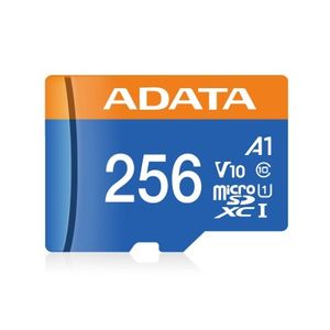 Micro Sd 256Gb Class 10 Adata  Premier A1 Uhs-I, 256 Gb, 100 Mb/S, 25 Mb/S, Negro, Clase 10 Ausdx256Guicl10A1-Ra1