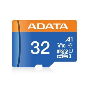 Micro Sd Adata Ausdh32Guicl10A1-Ra1, 32 Gb, 85 Mb/S, 25 Mb/S, Negro, Clase 10 Ausdh32Guicl10A1-Ra1