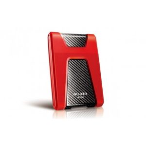 Disco Duro Externo Adata Hd650, 1000 Gb, Usb 3.0 (Usb 2.0), 2.5", Rojo Ahd650-1Tu3-Crd