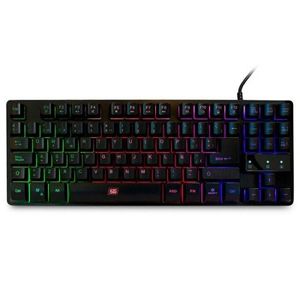 Teclado Gaming Vorago Kb-503, Usb, Español, Negro, Rgb Kb-503