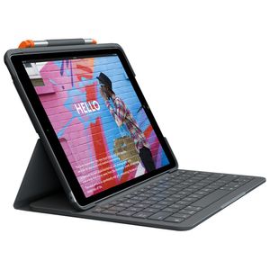 Funda Con Teclado 920-009473 Logitech, Slim,  Funda Con Teclado Bluetooth Para Ipad.  920-009473