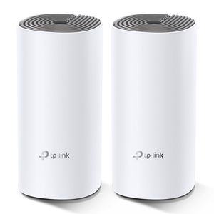 Kit Sistema Mesh Wifi Tp-Link Deco E4(2-Pack), 2,4 Ghz, 2, 2, 1200 Mbps, Color Blanco Deco E4(2-Pack)